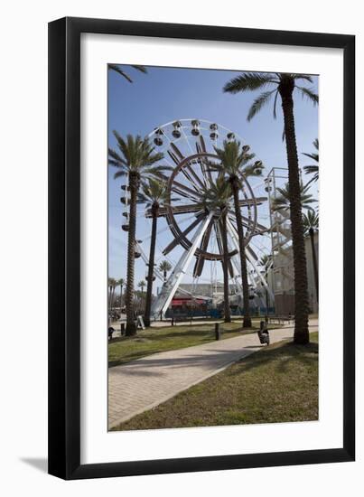 Orange Beach, Alabama, With The Largest Ferris Wheel In The Southeast-Carol Highsmith-Framed Art Print