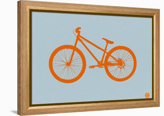 Orange Bicycle-NaxArt-Framed Stretched Canvas