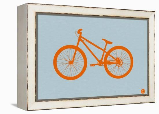 Orange Bicycle-NaxArt-Framed Stretched Canvas