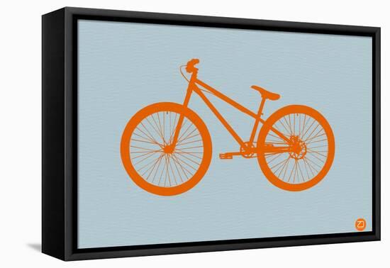 Orange Bicycle-NaxArt-Framed Stretched Canvas