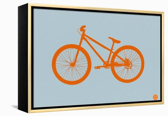 Orange Bicycle-NaxArt-Framed Stretched Canvas