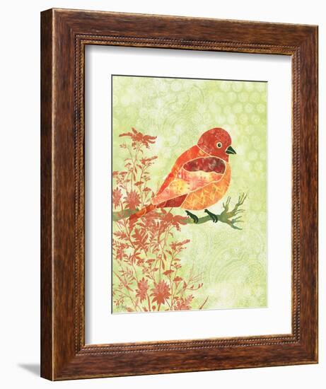 Orange Bird-Bee Sturgis-Framed Art Print