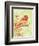 Orange Bird-Bee Sturgis-Framed Art Print