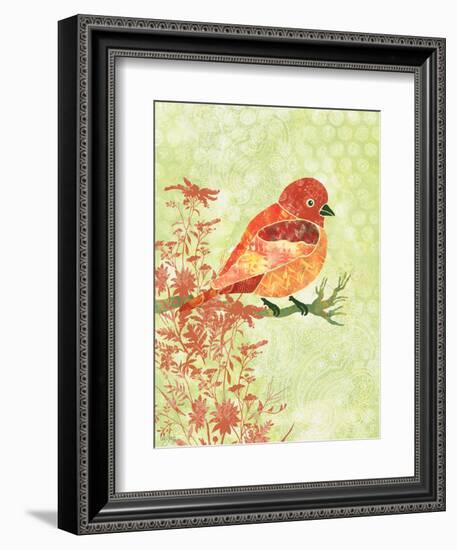 Orange Bird-Bee Sturgis-Framed Art Print