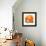 Orange Blossoms and Fruit-null-Framed Art Print displayed on a wall