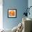 Orange Blossoms and Fruit-null-Framed Art Print displayed on a wall