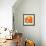 Orange Blossoms and Fruit-null-Framed Art Print displayed on a wall