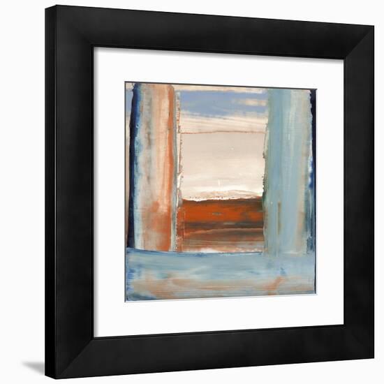 Orange & Blue I-Sharon Gordon-Framed Premium Giclee Print