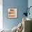 Orange & Blue II-Sharon Gordon-Framed Premium Giclee Print displayed on a wall