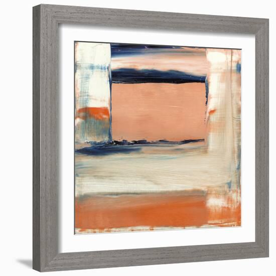 Orange & Blue II-Sharon Gordon-Framed Premium Giclee Print