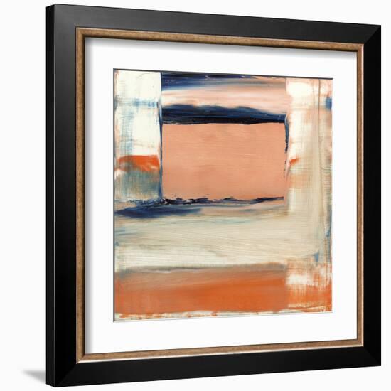 Orange & Blue II-Sharon Gordon-Framed Art Print