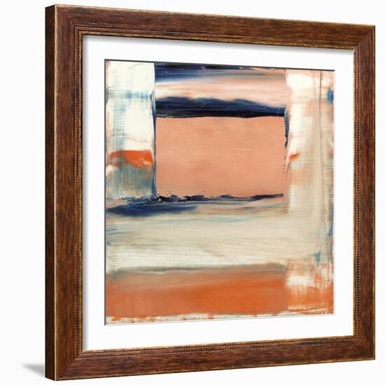 Orange & Blue II-Sharon Gordon-Framed Art Print