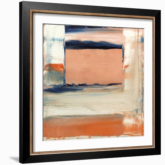 Orange & Blue II-Sharon Gordon-Framed Art Print