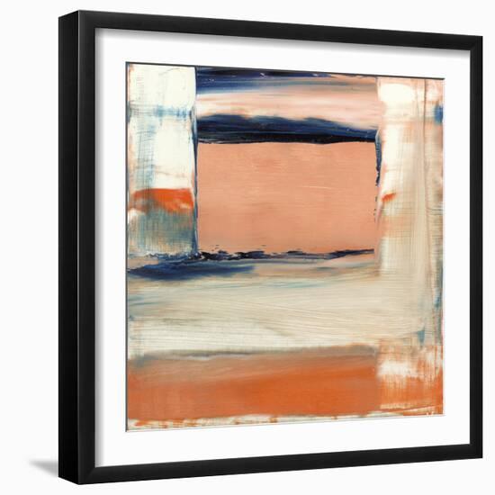 Orange & Blue II-Sharon Gordon-Framed Art Print