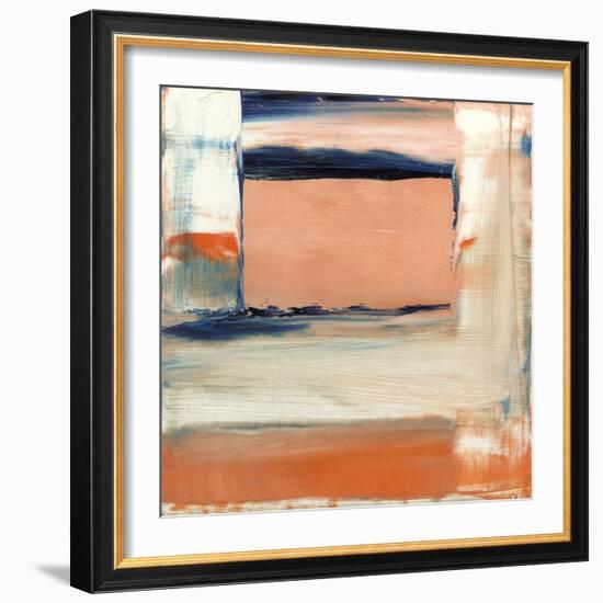 Orange & Blue II-Sharon Gordon-Framed Art Print