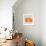Orange Boom Box-NaxArt-Framed Art Print displayed on a wall