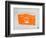 Orange Boom Box-NaxArt-Framed Art Print