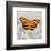 Orange Butterfly-Alan Hopfensperger-Framed Art Print