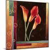 Orange Callas-Jill Deveraux-Mounted Art Print