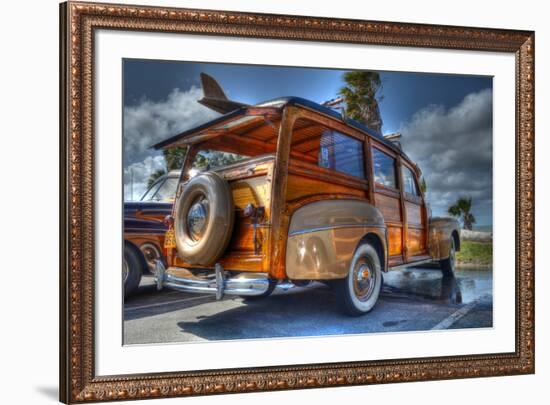 Orange Car-Robert Kaler-Framed Photographic Print