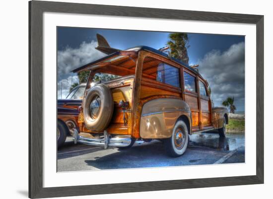 Orange Car-Robert Kaler-Framed Photographic Print