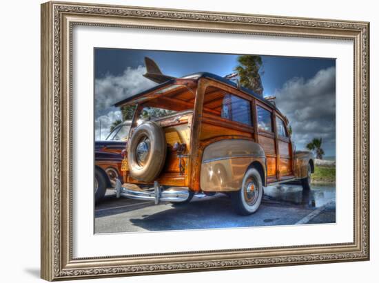 Orange Car-Robert Kaler-Framed Photographic Print