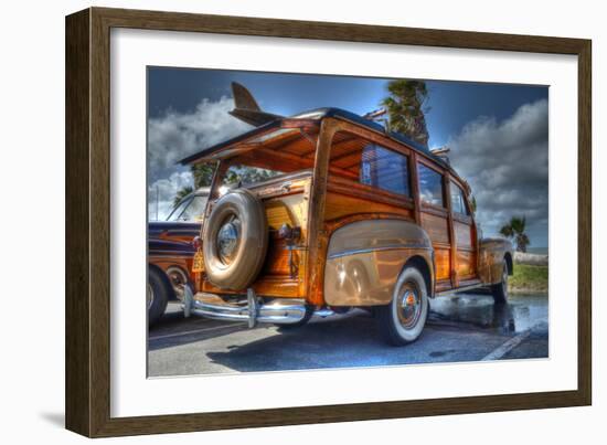 Orange Car-Robert Kaler-Framed Photographic Print