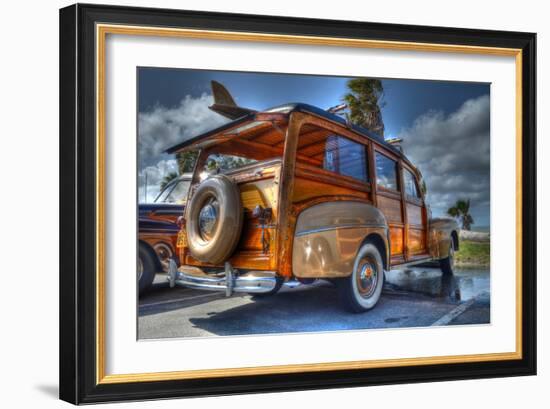 Orange Car-Robert Kaler-Framed Photographic Print