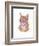 Orange Cat II-Melissa Wang-Framed Art Print