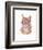 Orange Cat II-Melissa Wang-Framed Art Print