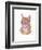 Orange Cat II-Melissa Wang-Framed Art Print