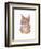 Orange Cat II-Melissa Wang-Framed Art Print