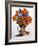 Orange Chrysanthemums-Christopher Ryland-Framed Giclee Print