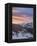 Orange Clouds at Dawn Above Longs Peak, Rocky Mountain National Park, Colorado-James Hager-Framed Premier Image Canvas