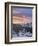 Orange Clouds at Dawn Above Longs Peak, Rocky Mountain National Park, Colorado-James Hager-Framed Photographic Print