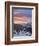 Orange Clouds at Dawn Above Longs Peak, Rocky Mountain National Park, Colorado-James Hager-Framed Photographic Print