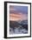 Orange Clouds at Dawn Above Longs Peak, Rocky Mountain National Park, Colorado-James Hager-Framed Photographic Print