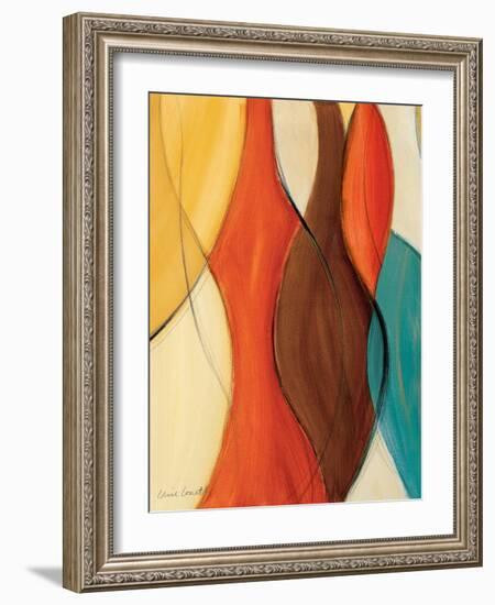 Orange Coalescence II-Lanie Loreth-Framed Art Print