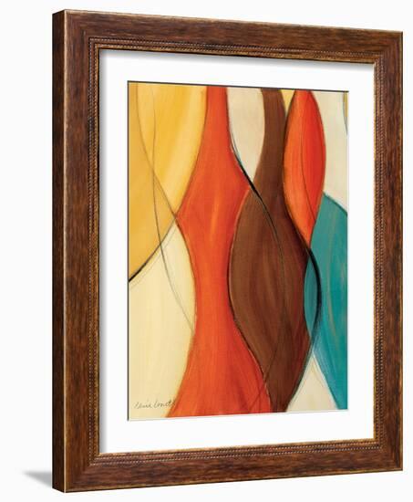 Orange Coalescence II-Lanie Loreth-Framed Art Print