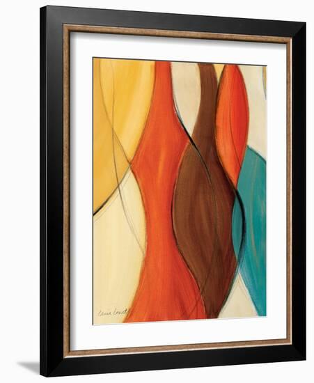 Orange Coalescence II-Lanie Loreth-Framed Art Print