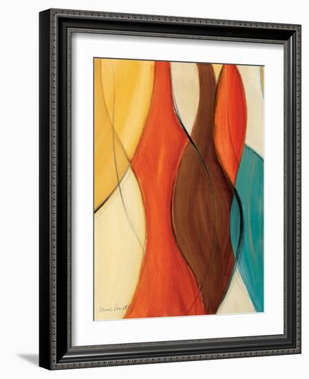 Orange Coalescence II-Lanie Loreth-Framed Art Print