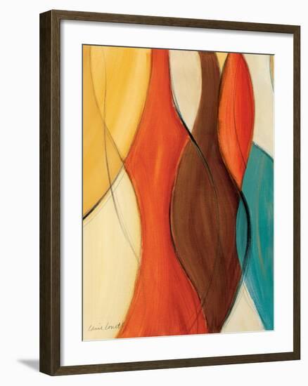 Orange Coalescence II-Lanie Loreth-Framed Art Print