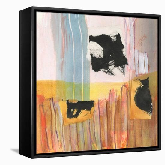 Orange Collage II-Jodi Fuchs-Framed Stretched Canvas