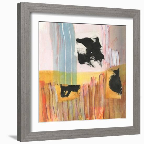 Orange Collage II-Jodi Fuchs-Framed Art Print