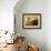 Orange Colorado River Heron-Chris Vest-Framed Giclee Print displayed on a wall