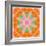 Orange Connection Mandala-Alaya Gadeh-Framed Photographic Print