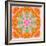 Orange Connection Mandala-Alaya Gadeh-Framed Photographic Print