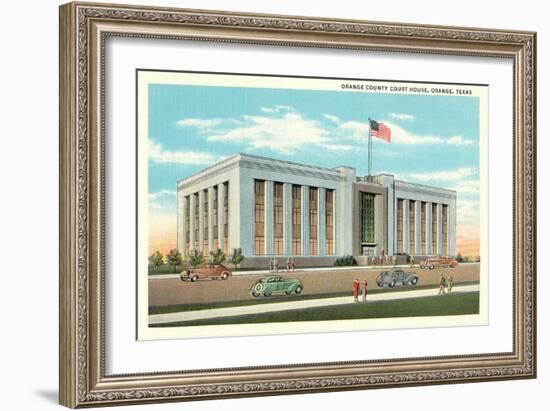 Orange County Courthouse-null-Framed Art Print