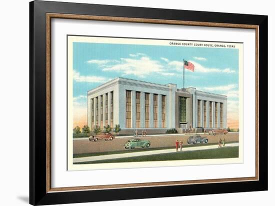 Orange County Courthouse-null-Framed Art Print