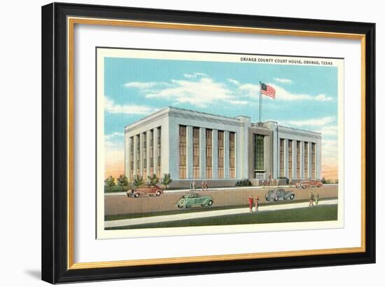 Orange County Courthouse-null-Framed Art Print